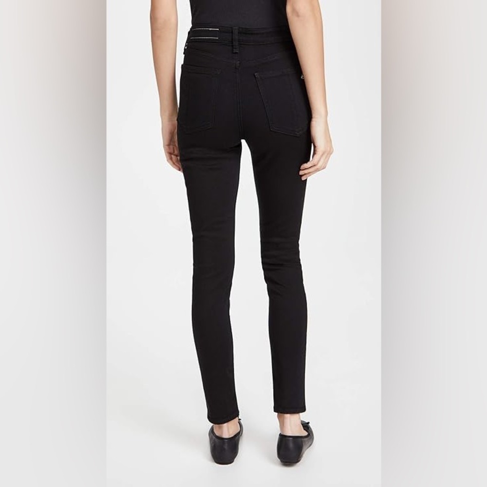 LN WOMEN’S RAG & BONE HIGH RISE SKINNY JEANS. MID-WEIGHT, SUPER STRETCH, ANKLE L - Picture 2 of 6